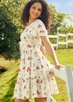 Dangerfield US Harmony Printed Dress Best