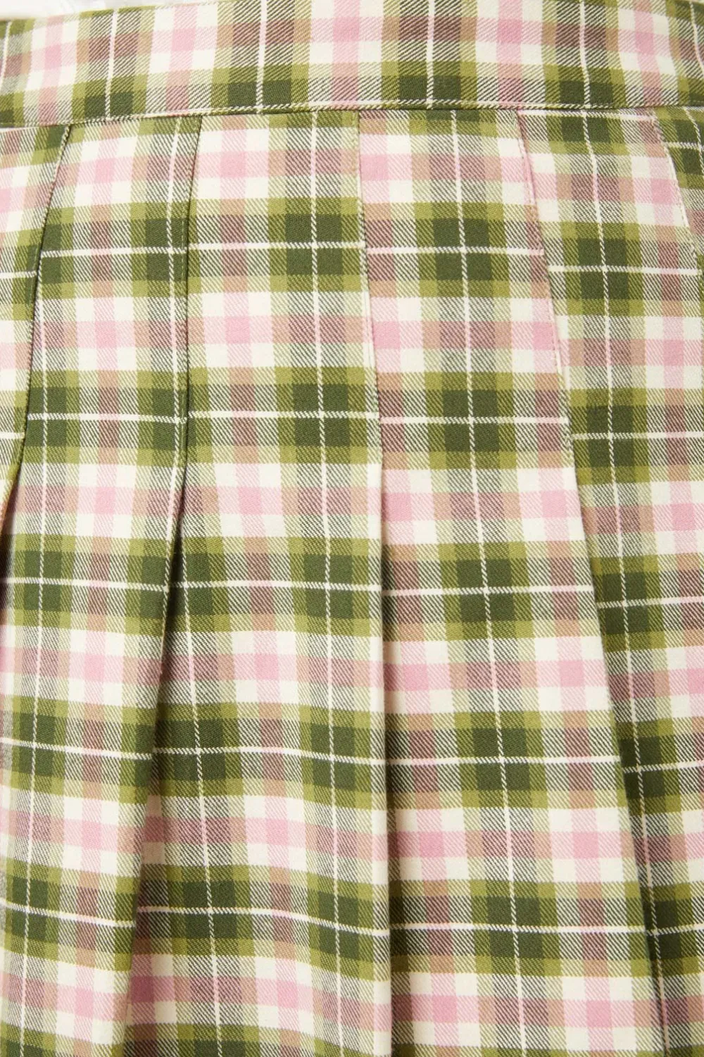 Hazel Check Skirt Hot