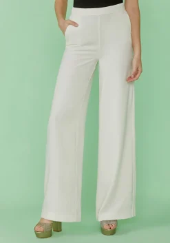 Hangzhou HS Fashion Corporation Ltd. Here Comes the Stride Pants White Hot