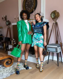 Horses and Chains Sheer Crew Sock