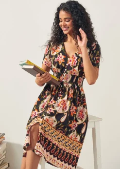 Inspired Anytime Dress Twilight Vine