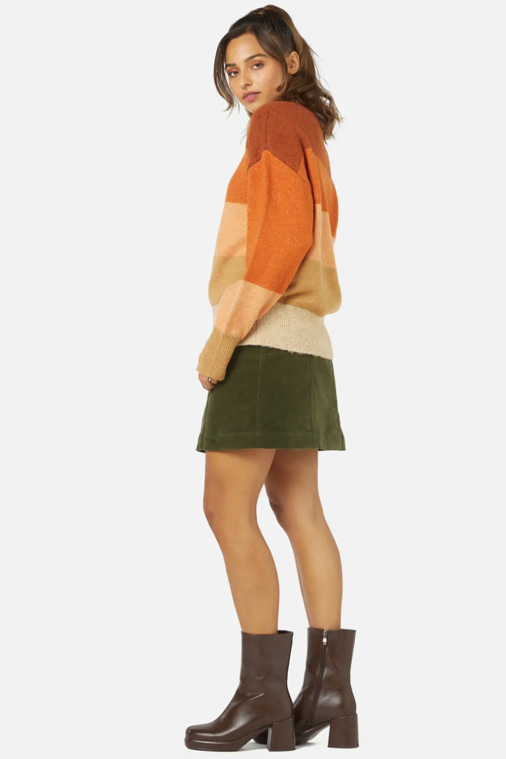 Dangerfield US Iona Stripe Sweater Clearance