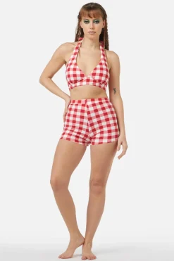 Jam Gingham Bikini Bottom Clearance