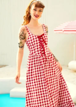 Jam Gingham Corset Dress Best