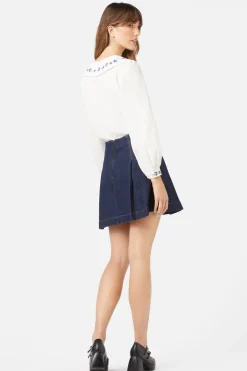 Jemma Denim Skirt Hot