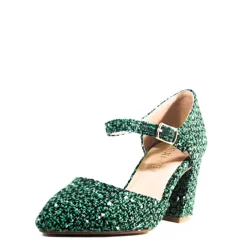 Jillian Tweed Heels GREEN Best