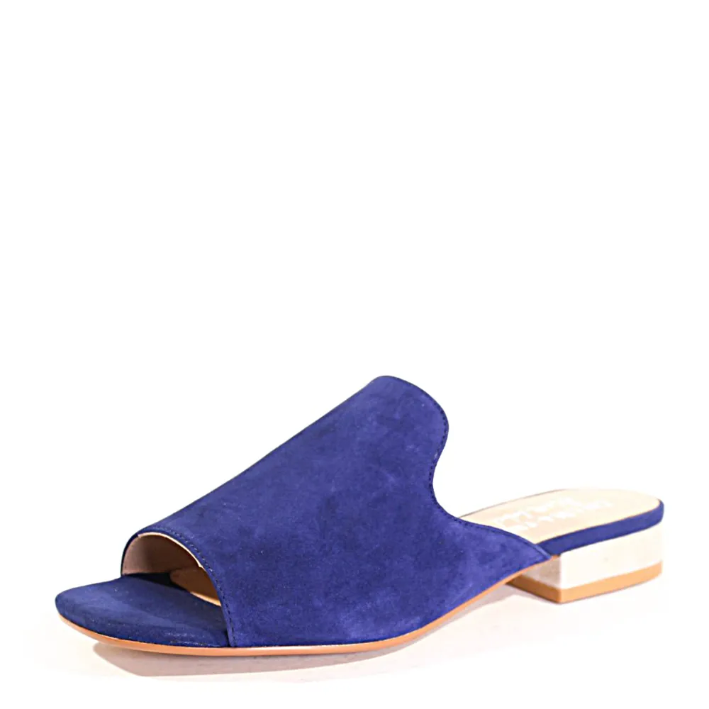 Jimbo Suede Slides NAVY Outlet