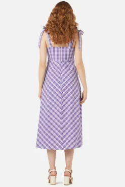 Juno Check Sundress Hot