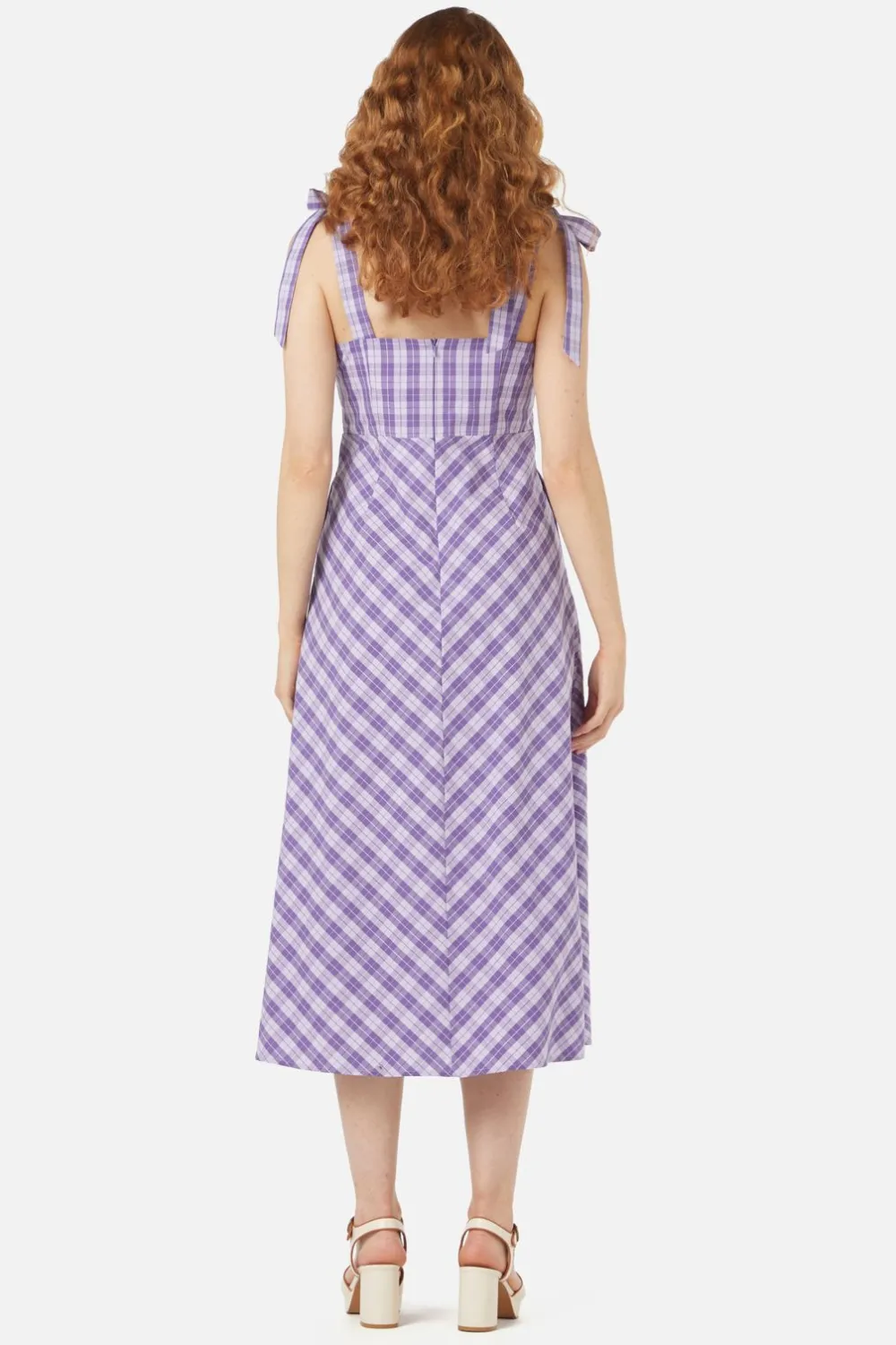 Juno Check Sundress Hot