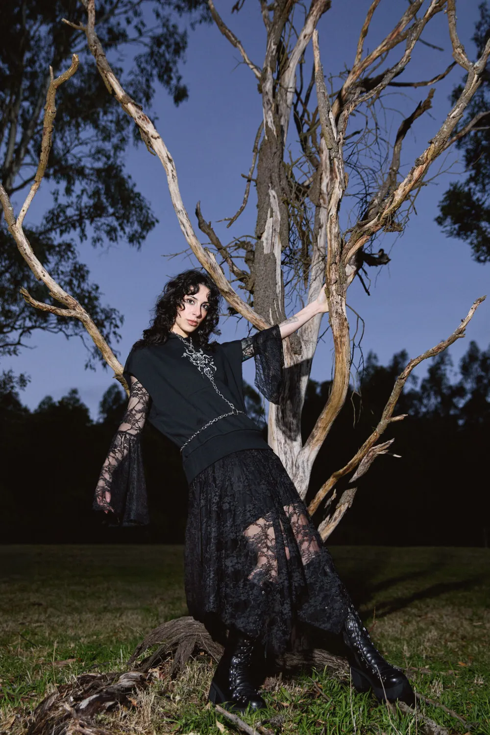 Keeper Of The Woods Lace Dress