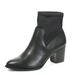Kingston Leather Booties BLACK
