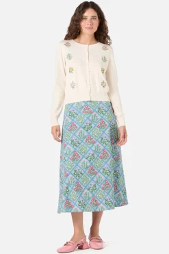 Lattice Embroidered Cardigan Best