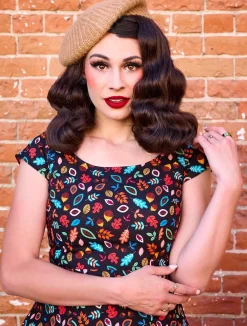 Leaves & Acorns Margaret Dress Outlet