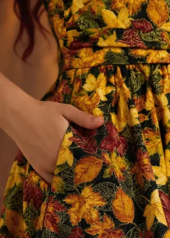 Leaves Greta Dress New