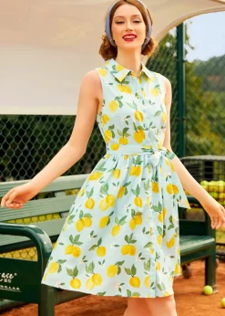 Lemon Shirt Dress Online