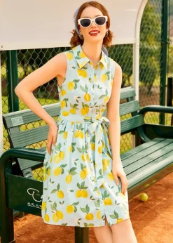 Lemon Shirt Dress Online