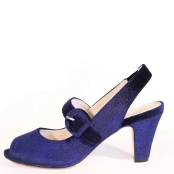 Liberty Velvet Mary Jane Heels Sale