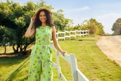 ModCloth Light Of Day Jumpsuit Green Butterfly Sale