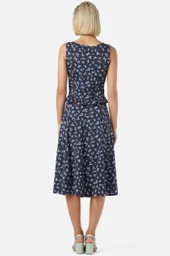 Lila Ditsy Midi Skirt Online