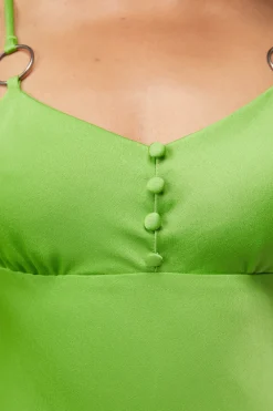 Lizzie Satin Bias Cut Dress Best