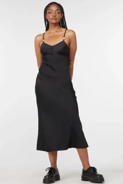 Lizzie Satin Bias Cut Dress Best
