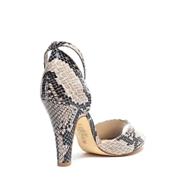 Lola Snake Heels BEIGE SNAKE Discount