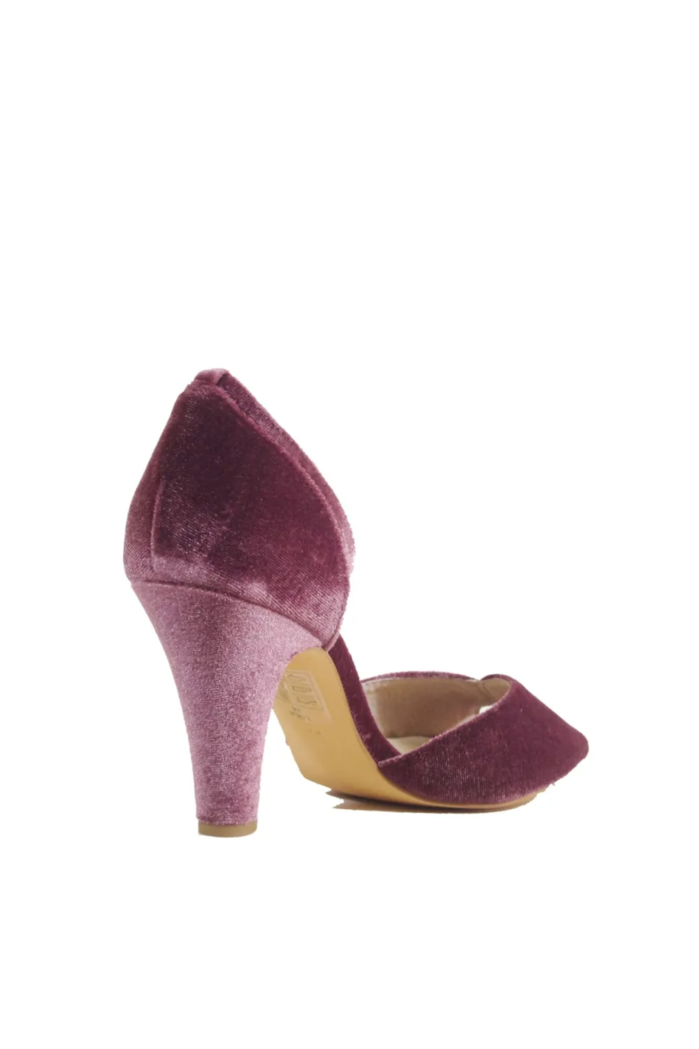 Lola Velvet Heels