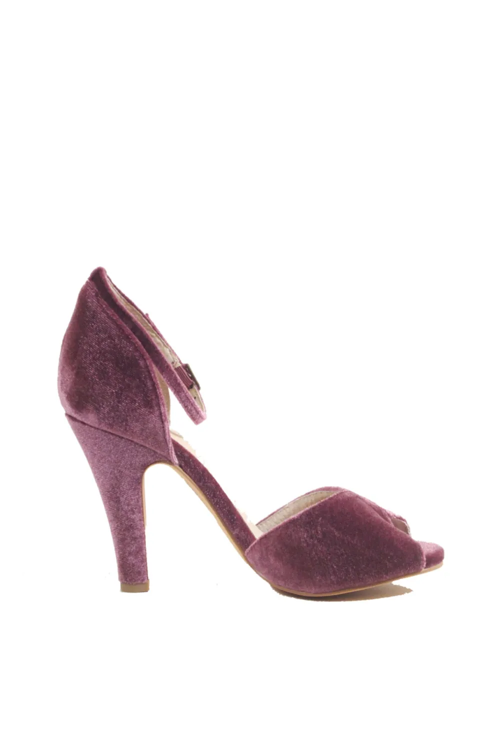 Lola Velvet Heels