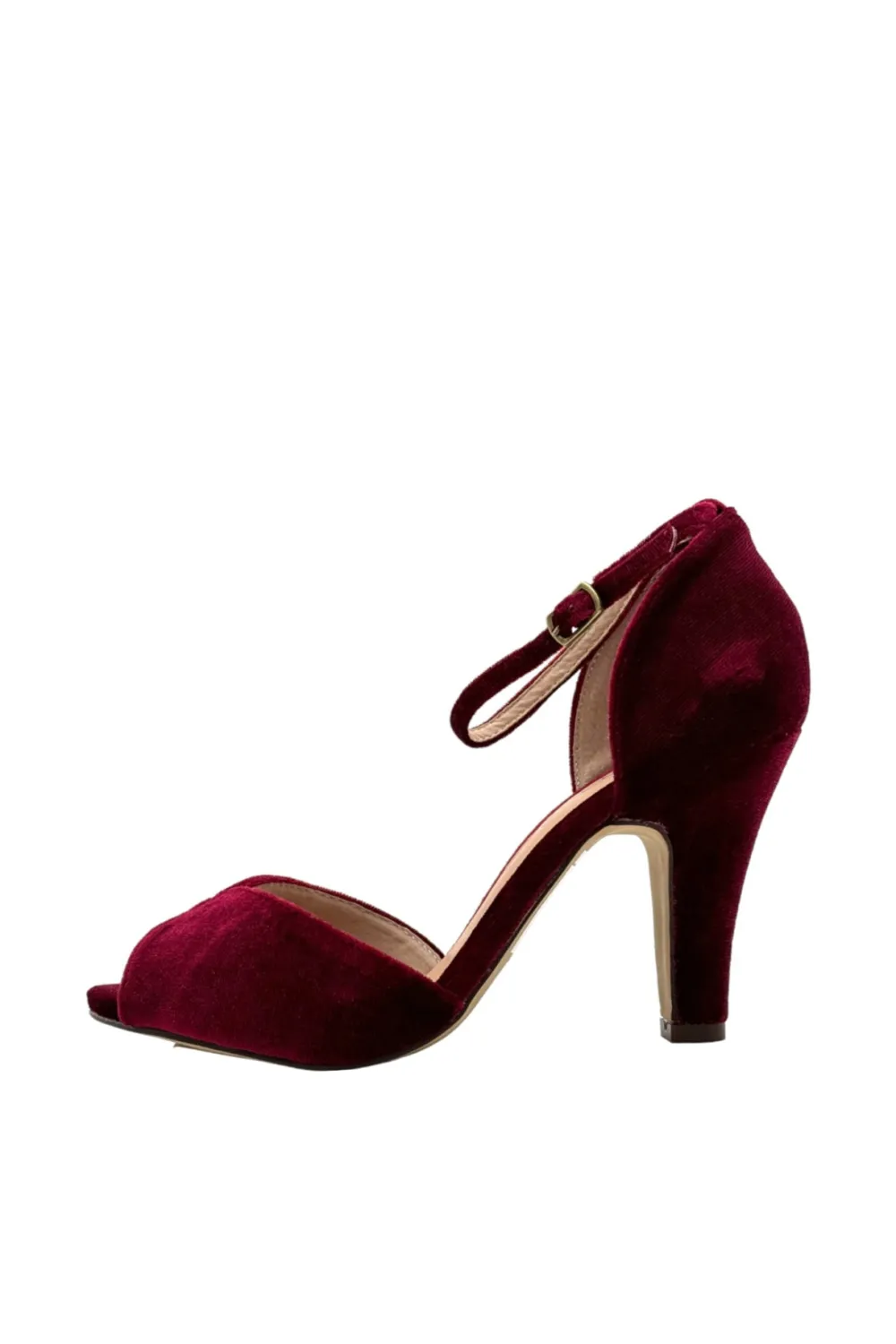 Lola Velvet Heels