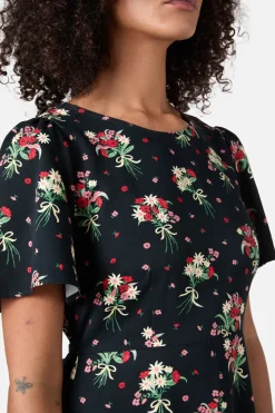 Lucia Floral Bow Dress Online