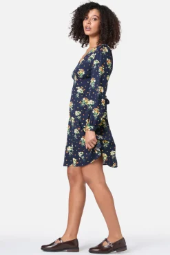 Lucia Floral Sleeved Dress Online