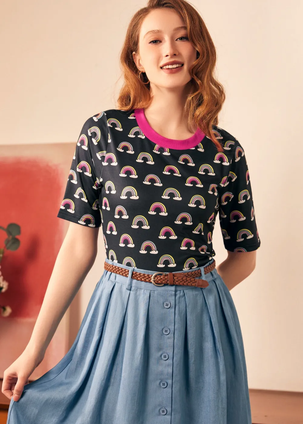 Lucky Charm Tee Rainbow Discount