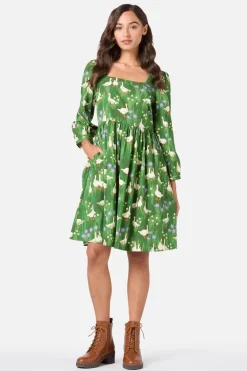 Lucy Goosey Smock Dress Outlet
