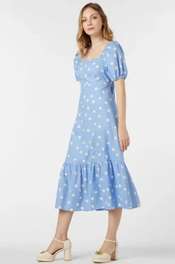 Dangerfield US Lucy Polka Dot Midi Dress Online