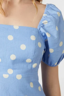 Dangerfield US Lucy Polka Dot Midi Dress Online