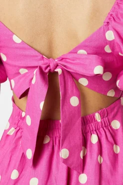 Dangerfield US Lucy Polka Dot Midi Dress Online