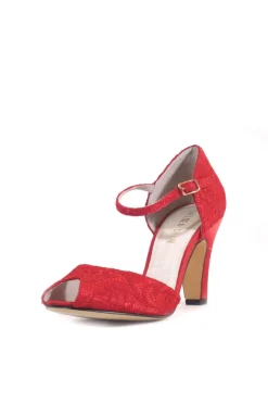 Lulu Lace Heels Clearance