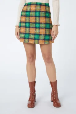 Maddison Check Skirt New