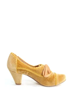 Madison Velvet Retro Heels