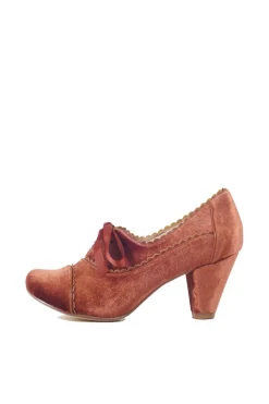 Madison Velvet Retro Heels