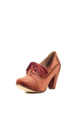 Madison Velvet Retro Heels