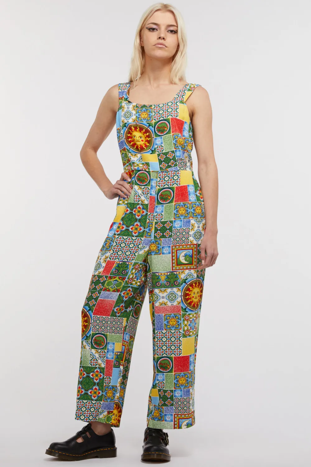 Majolica Viscose Jumpsuit Hot