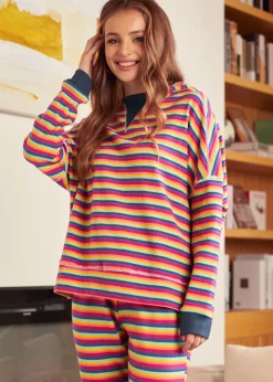 BTC Malt Shop Melody Hoodie Sweatshirt Color Splash Clearance