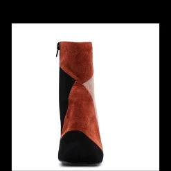 Marino Patchwork Suede Booties BLACK MULTI Online