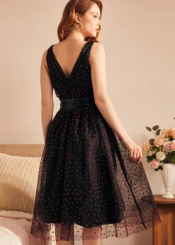 Memory Lane Fit & Flare Dress Midnight Muse Online