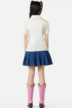 Dangerfield US Meowdy Badge Blouse Online