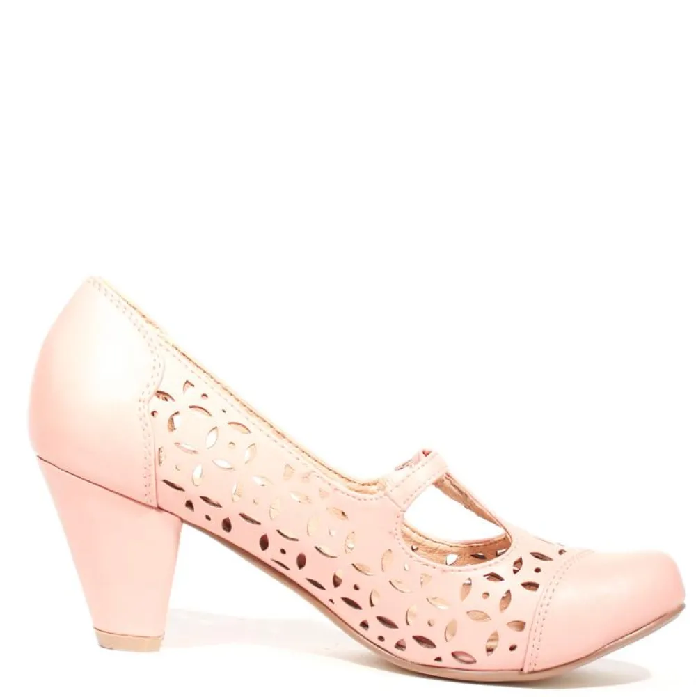 Milan Retro Heels PINK Outlet