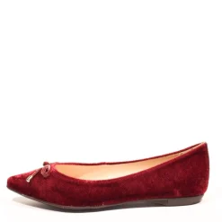 Modena Velvet Ballet Flats Outlet