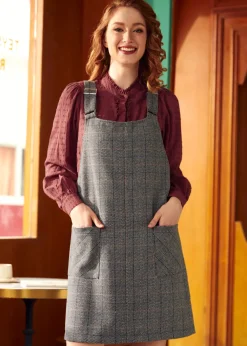 Motown Mojo Overall Dress Dublin Check