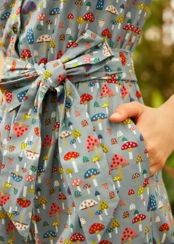 Mushroom About Town Jumpsuit Chambray Mushroom Hot